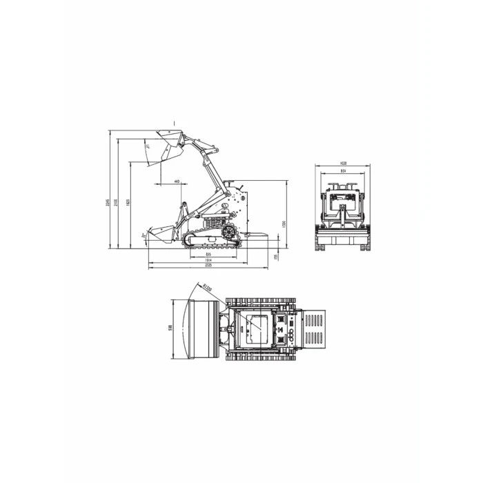 Skid Loader GTM GT 360 PRO Briggs & Stratton