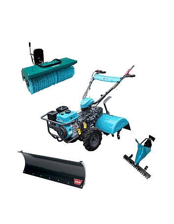 Gasoline Tiller GTMx620 – 7 HP, 5.15 kW + 3-in-1 Accessories Kit