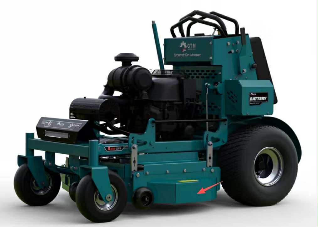 GTM 62ZTS PRO MOWER - ZONSEN 35HP 1000cc 3 cylinder